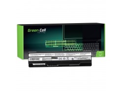 Bateria Green Cell BTY-S14 BTY-S15 do MSI CR650 CX650 FX400 FX600 FX700 GE60 GE70 GP60 GP70 GE620