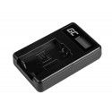 Camera Battery Charger DE-A83 Green Cell ® for Panasonic DMW-MBM9, Lumix DMC-FZ70, DMC-FZ60, DMC-FZ100, DMC-FZ40