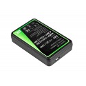 Chargeur de batterie de caméra AHBBP-501 Green Cell ® pour GoPro AHDBT-501, HD Hero5, HD Hero6+
