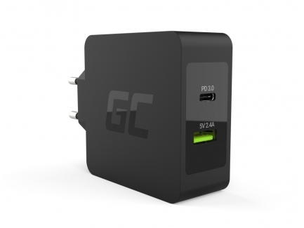 USB Chargeur 45W avec USB-C Power Delivery - Green Cell