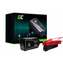 Green Cell Universal Charger for Motorbike Scooter AGM 6/12V 1A