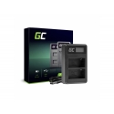 Caricabatterie Fotocamera BC-V615 | AC-VL1 Green Cell ® per Sony A58, A57, A65, A77, A99, A900, A700, A580, A56,0 A55,0 A850