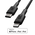 Kabel Przewód Green Cell Power Stream USB-C - Lightning 100 cm ze wsparciem Power Delivery (Apple MFi Certified)