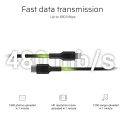 Kabel Przewód Green Cell Power Stream USB-C - Lightning 100 cm ze wsparciem Power Delivery (Apple MFi Certified)