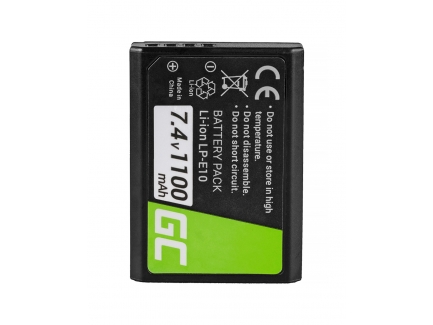 Green Cell® Batteria LP-E10 LPE10 per Canon EOS 1100D 1200D 1300D Digital Cam... 
