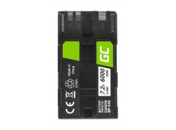 Batterie Green Cell ® BP-945 BP-911 pour caméra Canon ES50 ES55 ES60 ES65 ES75 ES7000V G10 DM-XL1 Full Decoded, 7.2V 6000mAh
