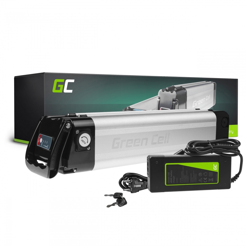 Green Cell ® Battery for Electric Bikes e-Bike 24V 10.4Ah 250Wh