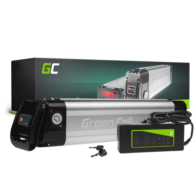 Green Cell ® Batteria per Biciclette Elettriche e-Bike 36V 10.4Ah 374Wh