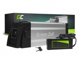Green Cell® E-Bike Akku 48V 18Ah Li-Ion Pedelec Silverfish Elektrofahrrad Batterie mit Ladegerät