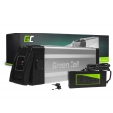 Green Cell Batterie Vélo Electrique 48V 17.4Ah 835Wh Silverfish Ebike 4 Pin pour Merida, Ecobike, Batavus avec chargeur