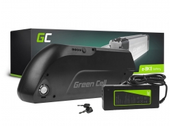 Green Cell® E-Bike Akku 36V 15.6Ah Li-Ion Pedelec Down Tube Elektrofahrrad Batterie mit Ladegerät