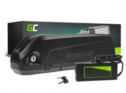 Green Cell® E-Bike Akku 48V 15Ah Li-Ion Pedelec Down Tube Elektrofahrrad Batterie mit Ladegerät