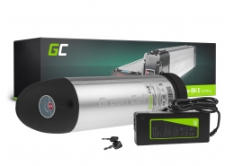 Green Cell® E-Bike Akku 36V 12Ah Li-Ion Pedelec Bottle Elektrofahrrad Batterie mit Ladegerät