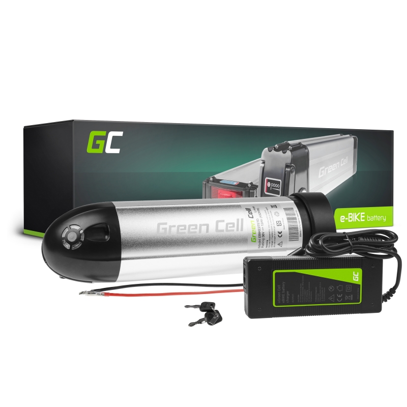 Akku Batterie Green Cell Bottle 36V 11.6Ah 418Wh für Elektrofahrrad E-Bike Pedelec