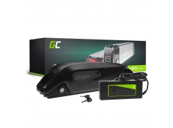 Green Cell® E-Bike Akku 36V 12Ah Li-Ion Pedelec Down Tube Batterie mit Ladegerät