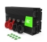 Green Cell® 2000W/4000W Convertitore sinusoidale modificata DC 12V AC 230V Convertitore di tensione