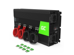 Green Cell® 2000W/4000W Convertisseur de Tension DC 12V AC 230V Onduleur Power Inverter