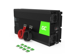 Green Cell® Wechselrichter Spannungswandler 24V auf 230V 1500W/3000W
