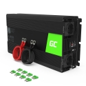Green Cell® 1500W/3000W Convertisseur DC 24V AC 230V Onduleur Power Inverter