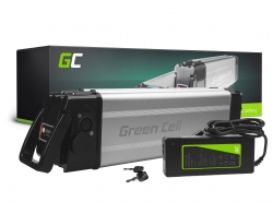 Green Cell E-Bike Akku 24V 12Ah 288Wh Silverfish Elektrofahrrad 4 Pin unter anderem an Kross, Lovelec mit Ladegerät