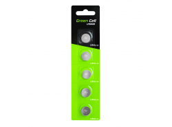 Green Cell Blister 5x battery LR44 1.5V alkaline Button
