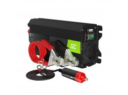 Green Cell PRO Car Power Inverter Converter 12V to 230V 500W/1000W with USB