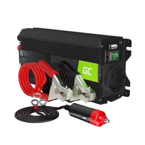 Green Cell® 500W/1000W Convertisseur de Tension DC 12V AC 230V