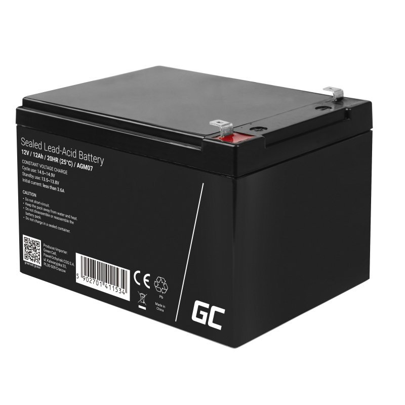 alcove partner Anecdote AGM 12V 12Ah VRLA Battery Gel deep cycle for alarm systems toys