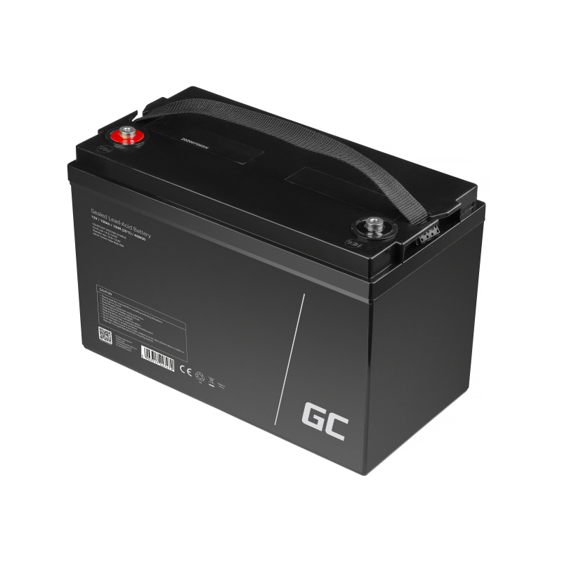 Green Cell AGM 12V 100Ah | Battery | Maintenance-Free AGM30
