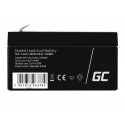 AGM Battery Lead Acid 12V 1.3Ah Maintenance Free Green Cell for electric car and scooter