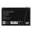 AGM Battery Lead Acid 12V 8.5Ah Maintenance Free Green Cell for inverter and monitoring