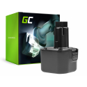 Green Cell ® Battery for Dewalt DE9036 DE9061 9.6V 2Ah