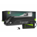 Green Cell Batterie Vélo Electrique 36V 13Ah 468Wh Down Tube Ebike EC5 pour Ancheer, Samebike, Fafrees avec Chargeur