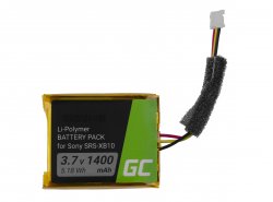 Green Cell ® Akku Batterie CP-XB10 SF-08 für Lautsprecher Bluetooth Sony SRS-XB10 SRS-XB12 Extra Bass, Li-Polymer 3.7V 1400mAh