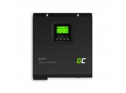 Onduleur solaire Convertisseur Off Grid avec chargeur solaire MPPT Green Cell 24VDC 230VAC 3000VA/3000W Onde sinusoïdale pure