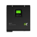 Green Cell Solar Wechselrichter Off Grid Inverter mit MPPT Solar Ladegerät 24VDC 230VAC 3000VA/3000W Reiner Sinus