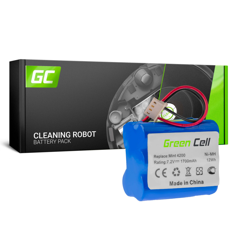 Bateria Akumulator (1.7Ah 7.2V) 4408927 11003068-00 GPRHC152M073 Green Cell do iRobot Braava / Mint 320 321 4200 4205