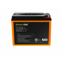Battery Lithium-iron-phosphate LiFePO4 Green Cell 12V 12.8V 38Ah for photovoltaic system, campers and boats