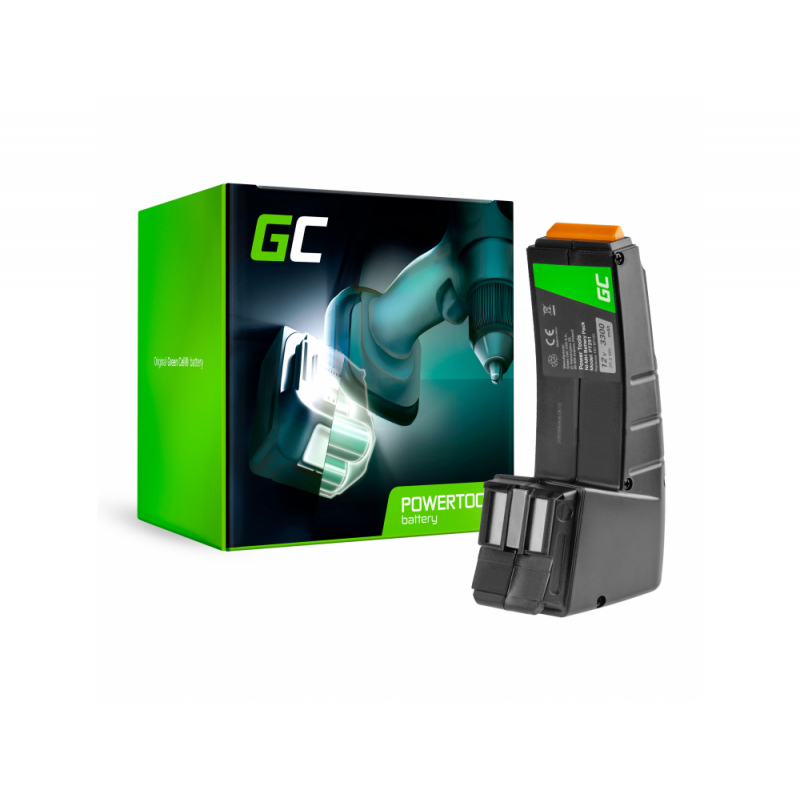 Green Cell ® Werkzeug Akku für Festool C 12 Festool T 12+3 12V 3.3 Ah