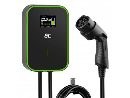 Green Cell Wallbox 22kW GC PowerBox Type 2 EV Chargeur pour Tesla