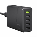 Green Cell Netzladegerät 52W GC ChargeSource 5 mit Schnellladetechnik Ultra Charge und Smart Charge - 5x USB-A