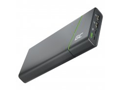 Green Cell Power Bank 26800mAh 128W PD USB C GC PowerPlay Ultra Fast Charging for Laptop, MacBook, iPhone 15 14 13 Pro Max, iPad