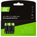16x Batteries AA