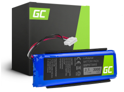 Bateria Green Cell GSP872693 P763098 03 do głośnika JBL Flip 3 / Flip III / Gray / Splashproof, Li-Polymer 3.7V 3000mAh