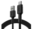 Kabel USB-C Typ C 1,2m Green Cell PowerStream z szybkim ładowaniem Ultra Charge, Quick Charge 3.0