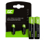 Green Cell Rechargeable Ni-MH Batteries 2x AAA HR03 950mAh