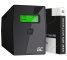 Green Cell Uninterruptible Power Supply UPS 600VA 360W with LCD Display | EU VERSION | 2x Schuko Sockets