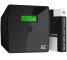 Green Cell UPS USV 1000VA 700W Unterbrechungsfreie Stromversorgung mit LCD Display und Überspannungsschutz 230V Reiner Sinus