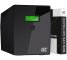 Green Cell UPS USV 2000VA 1400W Unterbrechungsfreie Stromversorgung mit LCD Display und Überspannungsschutz 230V Reiner Sinus