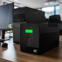 Green Cell Zasilacz Awaryjny UPS 2000VA 1400W Power Proof z wyświetlaczem LCD Czysty Sinus
